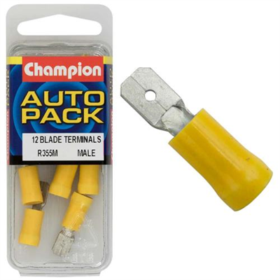 Champion Yellow Blade Terminal-Male