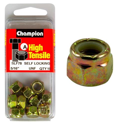 Champion Nyloc Nut UNF 5/16in (A) - GR5