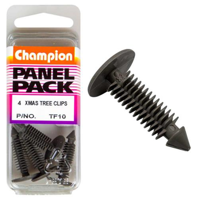 Champion Xmas Tree Clip Grey 16mm HD x 22mm -1pk
