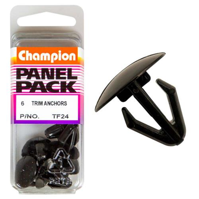 Champion Anchor Trim Clip 18mm HD x 16mm -6pk