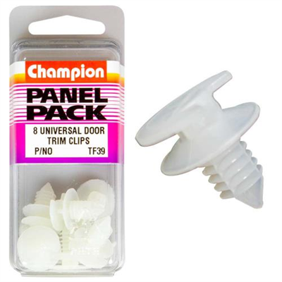 Champion Universal Door Trim Bush White 10mm