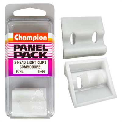 Champion Holden Commodore HD Light Clip White -2pk**