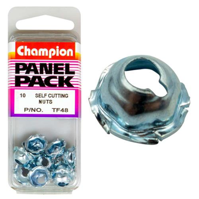 Champion 3/16in Self Cutting Nut -10pk