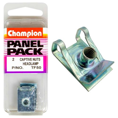 Champion HDlamp Captive Nut M5 x 0.8mm -1pk
