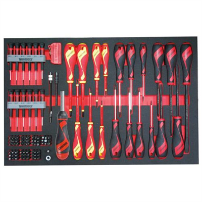Teng 98pc MD Tx/Tpx, Pwr-Thru & Vde S/Driver Set (EVA)