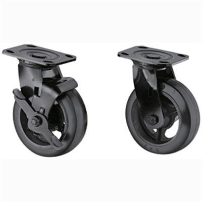 Teng 4pc Wheel Castor Set - 6in x 2in