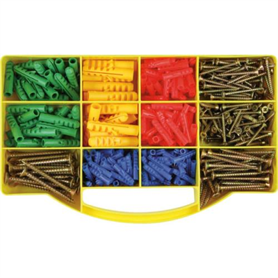 Champion GJ Grab Kit 500pc Wall plug & Screws Kit****