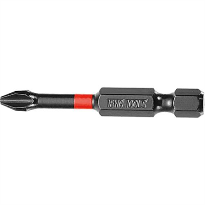 Teng 1pc 1/4in PH#3 Impact Screwdriver Bit 50mm