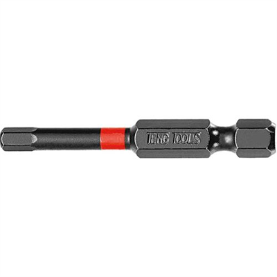 Teng 1pc 1/4in Hex 5mm Impact Screwdriver Bit 50mm