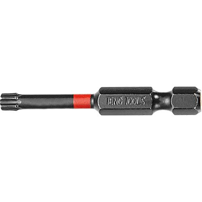 Teng 1pc 1/4in TX25 Impact Screwdriver Bit 50mm