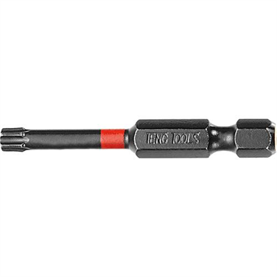 Teng 1pc 1/4in TX30 Impact Screwdriver Bit 50mm