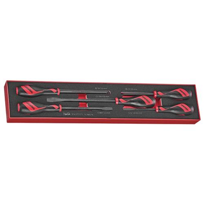 Teng 5pc Power Thru Screwdriver Set - TEX-Tray