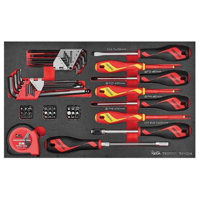 Teng 54pc Screwdriver Set FOAM3
