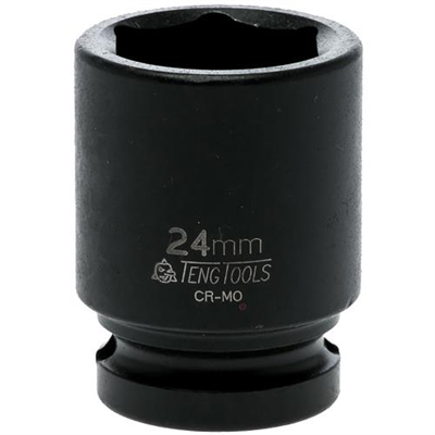 Teng 1/2in Dr. Impact Socket 24mm DIN