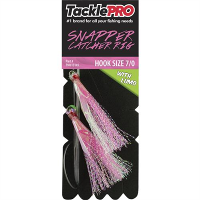 TacklePro Snapper Catcher Pink & Lumo - 7/0