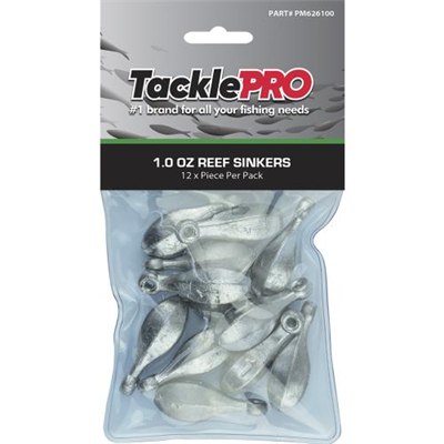 TacklePro Reef Sinker 1.0oz - 12pc