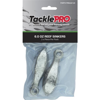 TacklePro Reef Sinker 6.0oz - 2pc