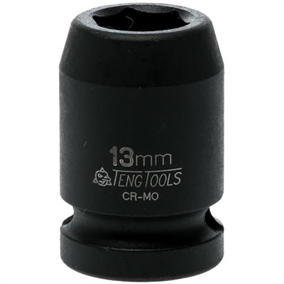 Teng 1/2in Dr. Impact Socket 13mm DIN