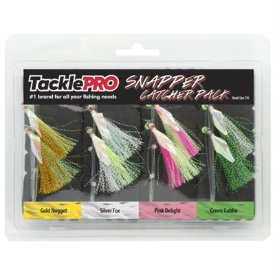 TacklePro Snapper Catcher Four Pack - 7/0