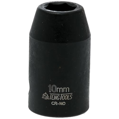 Teng 1/2in Dr. Impact Socket 10mm Ansi