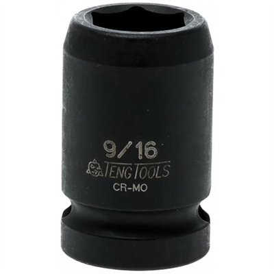 Teng 1/2in Dr. Impact Socket 9/16in