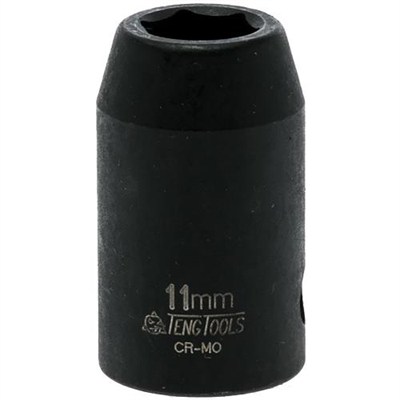 Teng 1/2in Dr. Impact Socket 11mm ANSI