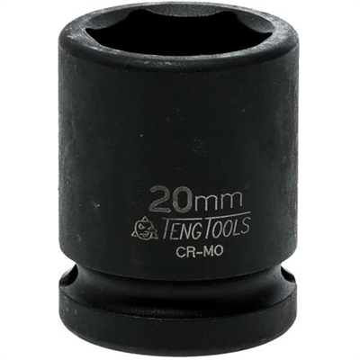 Teng 1/2in Dr. Impact Socket 20mm DIN