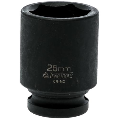 Teng 1/2in Dr. Impact Socket 26mm DIN