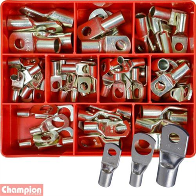 Champion 66pc Cable Lugs Assortment