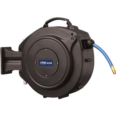 ITM Retractable Air Hose Reel w/10mm x 15M PVC Air Hose