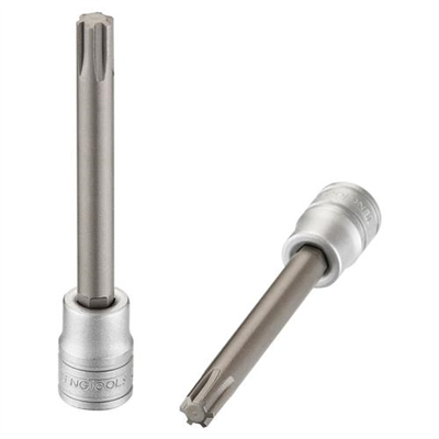 Teng 3/8in Dr. Long Ribe Bit Socket # 09