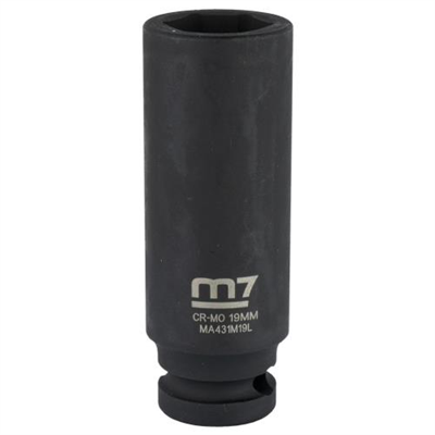 M7 Deep Impact Socket 1/2in Dr. 19mm