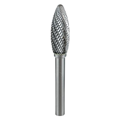 Holemaker Carbide Burr 3/8 x 1in Flame Shape DC