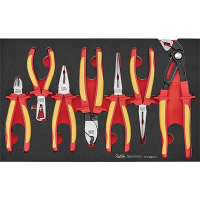 Teng 7pc Insulated Plier Set EVA3