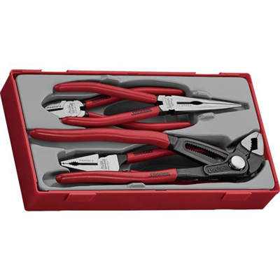 Teng 4pc Plier Set Vinyl Grip Q TT1