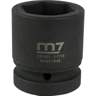 M7 Impact Socket 1in Dr. 1-7/16in