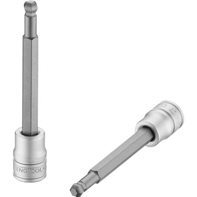 Teng 3/8in Hex Bit Socket Ball Point Long 7mm