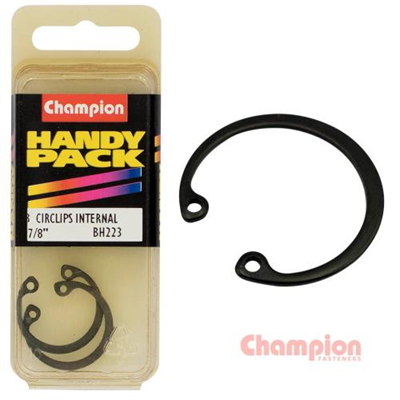 Champion Circlips-Internal Shaft-7/8in (Rtw22)