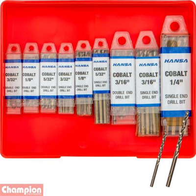Champion 90pc Imperial Cobalt Drill Bit Assortment
