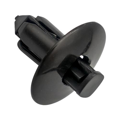 GTi Push Retainer Gloss Black  19.8mm x 22.3mm, 8mm Hole