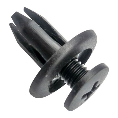 GTi Scrivet Matte Black  14.8mm x 14.5mm, 7mm Hole