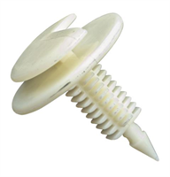 GTi Trim Clip White 24mm x 6.6-7.5mm Hole