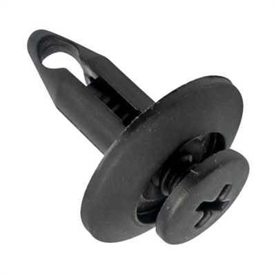 GTi Scrivet Matte Black  17.7 x 20.8mm, 6.5mm Hole