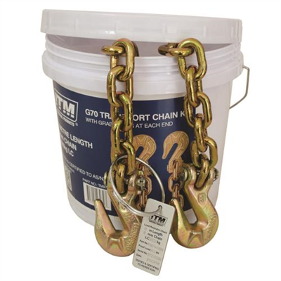 ITM G70 Transport Chain - 3.8 Ton Lashing Cap. - 6M Length