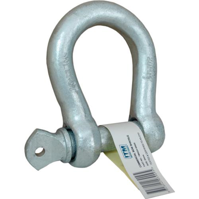 ITM Bow Shackle-Hot Dipped Galvanised Commercial-5mm Body