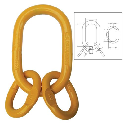 ITM G80 Recessed Enlarged Multi-Leg Master Link-32-36mmChain