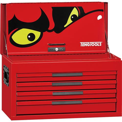 Teng 137pc Pro35™ 26in Tool Chest Tool Kit - Red