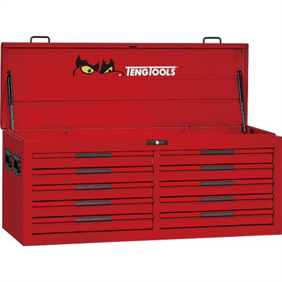 Teng Pro35™ 53in Tool Chest 10 Drawers Red