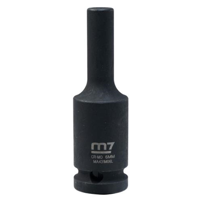 M7 Deep Impact Socket 1/2in Dr. 6mm