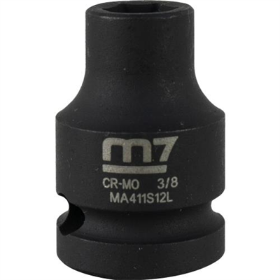M7 Impact Socket 1/2in Dr. 3/8in